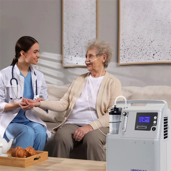 5L Super trajno-matična medicinska kućna njegu kisikonski koncentrator kisik terapija