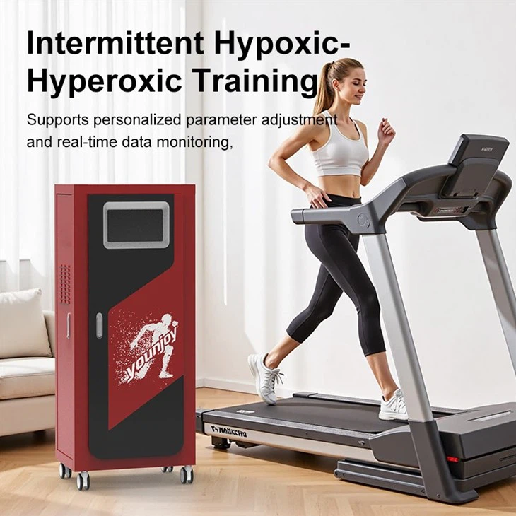IHHT Device 200L Smart Hypoxic Generator With Large Screen Displays O2/CO2 Concentration Altitude & Spo2 For Home Fitness. high quality