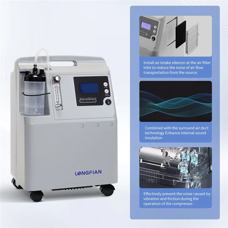 Most Affordable Medical Home Care 5L Oxygen Concentrator With High Purity