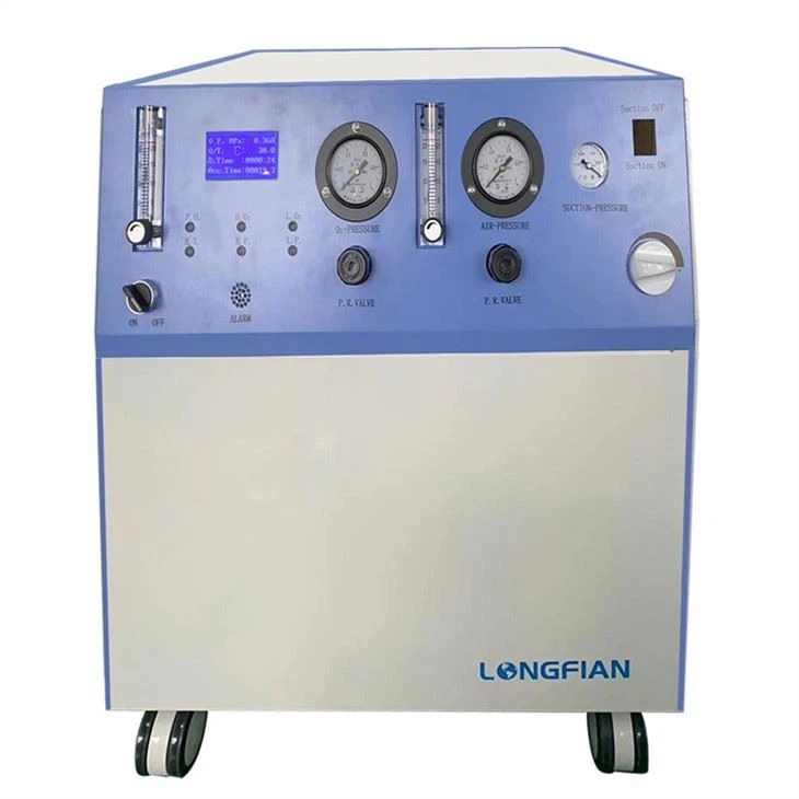Self-contained Oxygen Concentrator With Air Vacuum